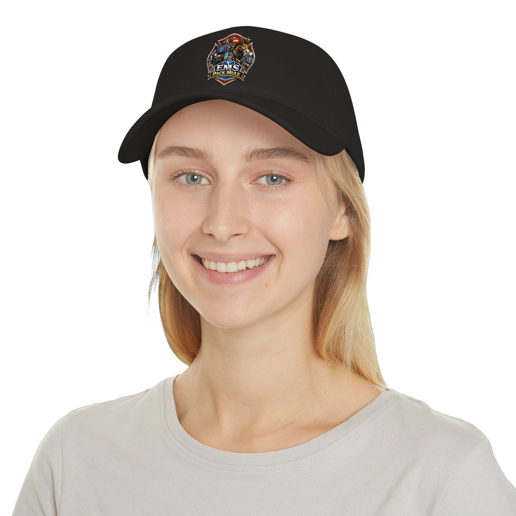 EMS Patch Low Profile Baseball Cap — First Responder Medic Tribute