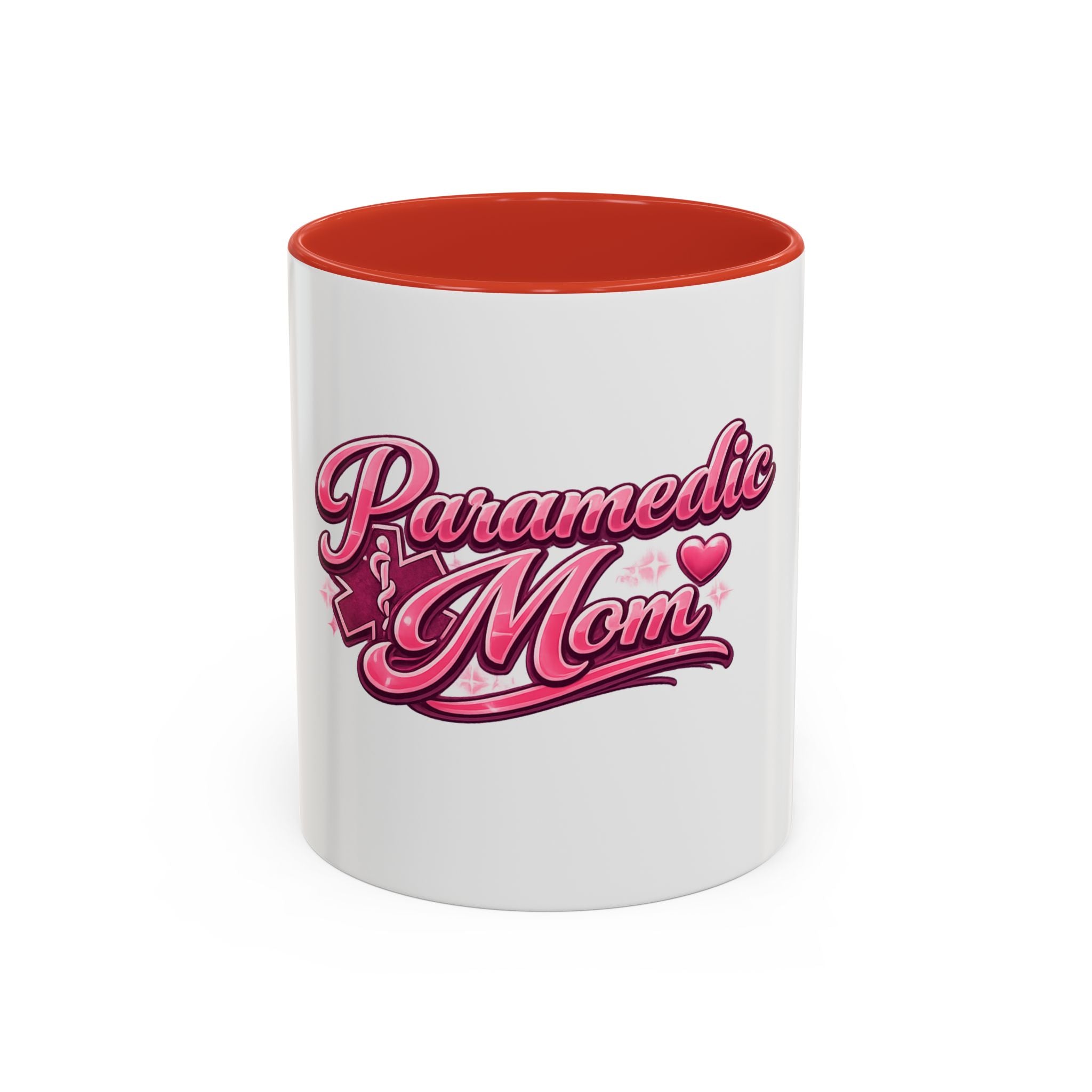 Paramedic Mom Accent Coffee Mug — (11/15oz)