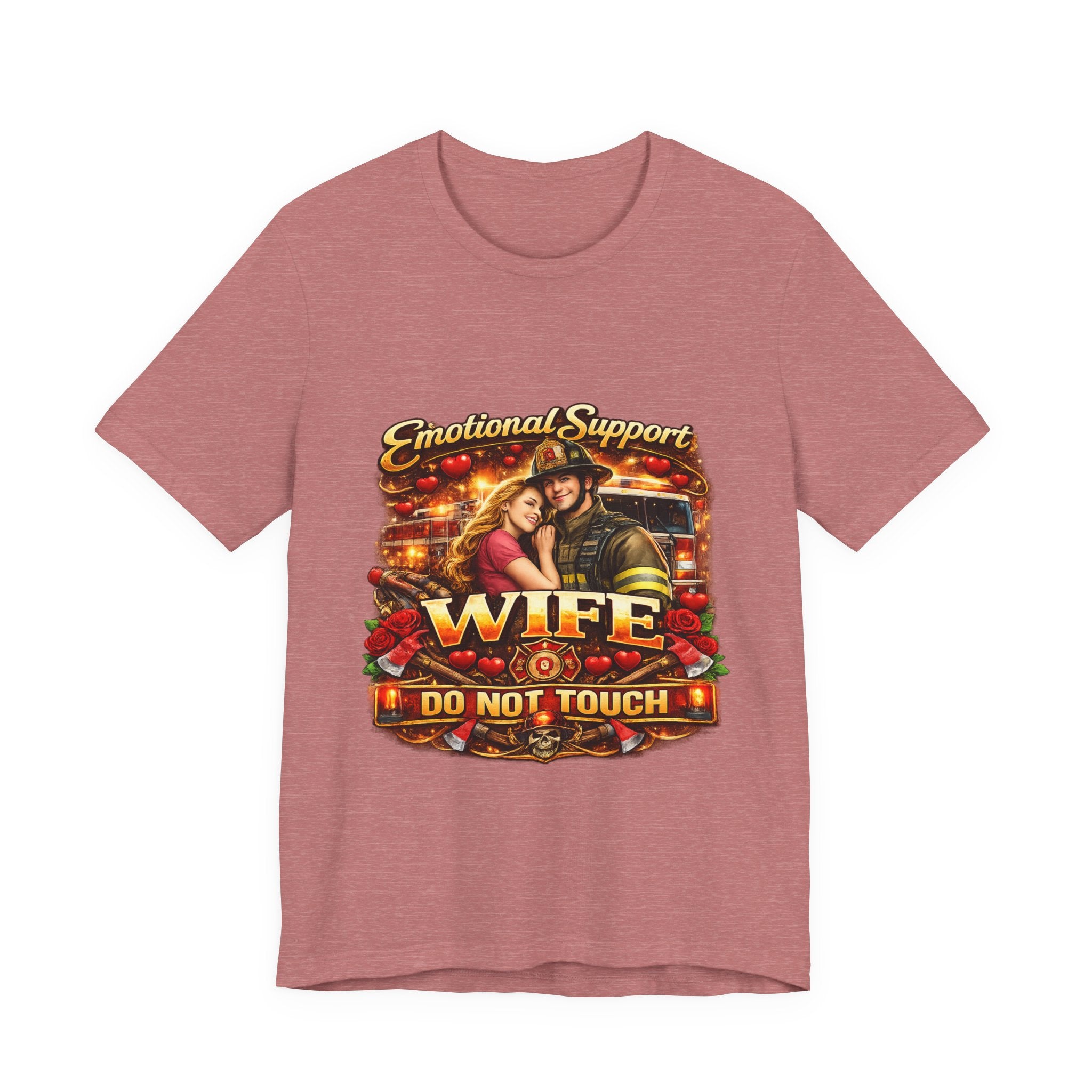Emotional Support Wife T-Shirt – "Do Not Touch" Graphic Tee
