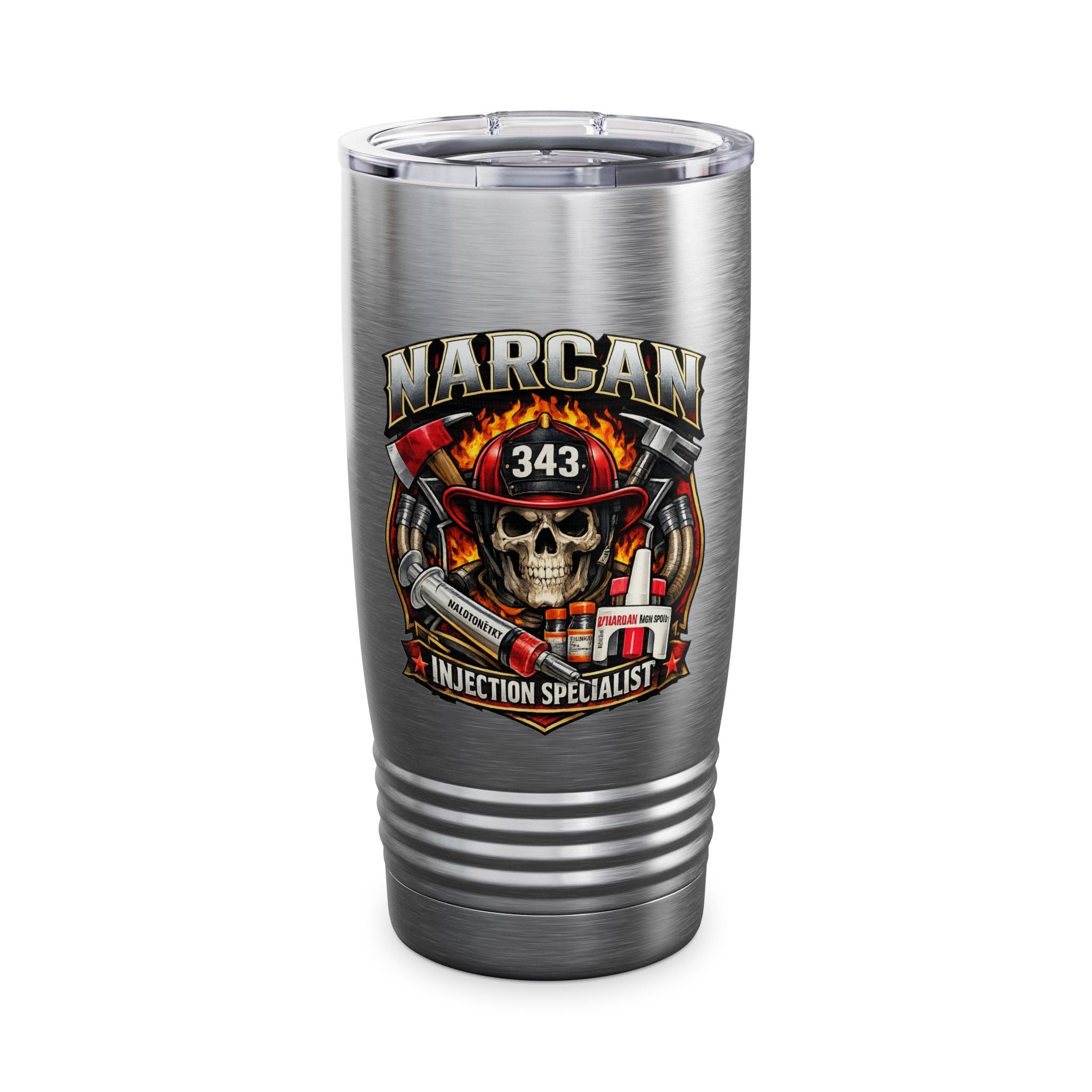 Narcan Injection Specialist Tumbler — 20oz Insulated Fire/Medical/EMS Travel Cup