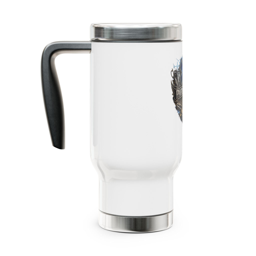 Paramedic EMS Stainless Steel Travel Mug with Handle - 14oz