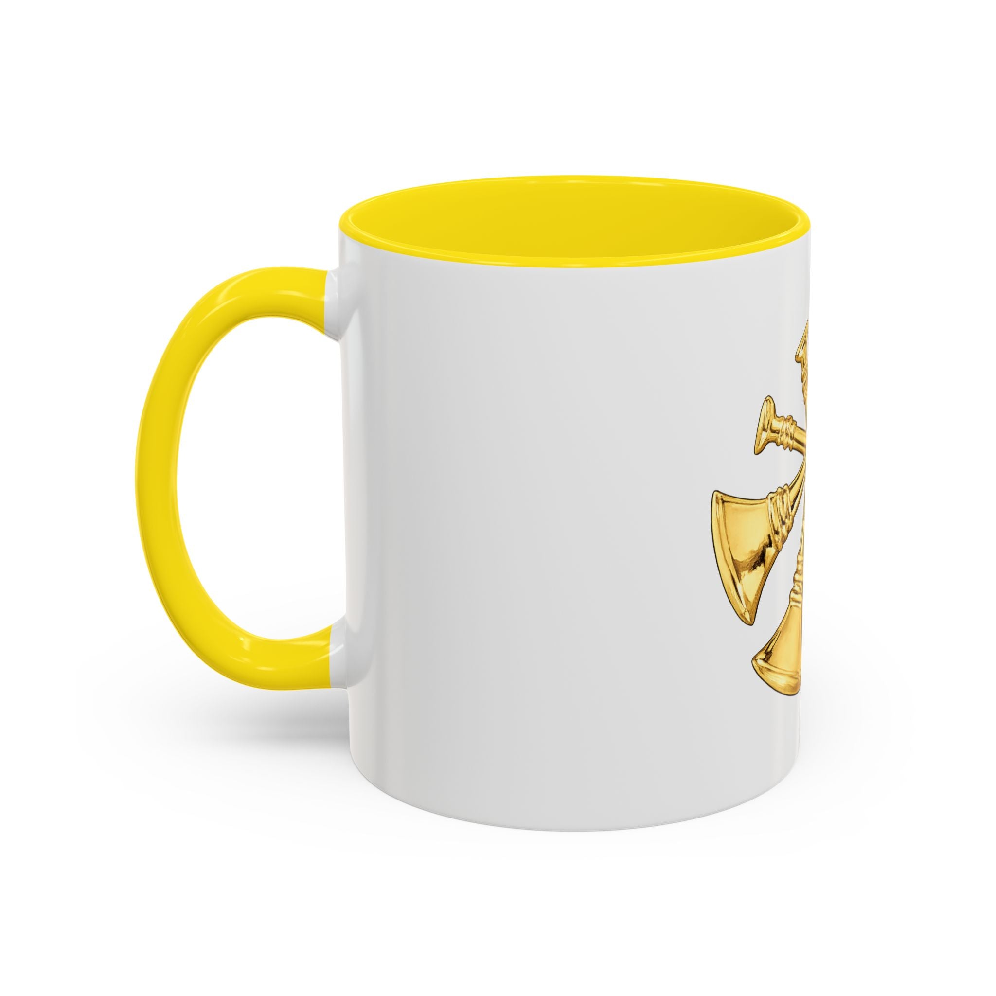 Deputy/Assistant Fire Chief Accent Coffee Mug — Firefighter Rank Insignia (11/15 oz)