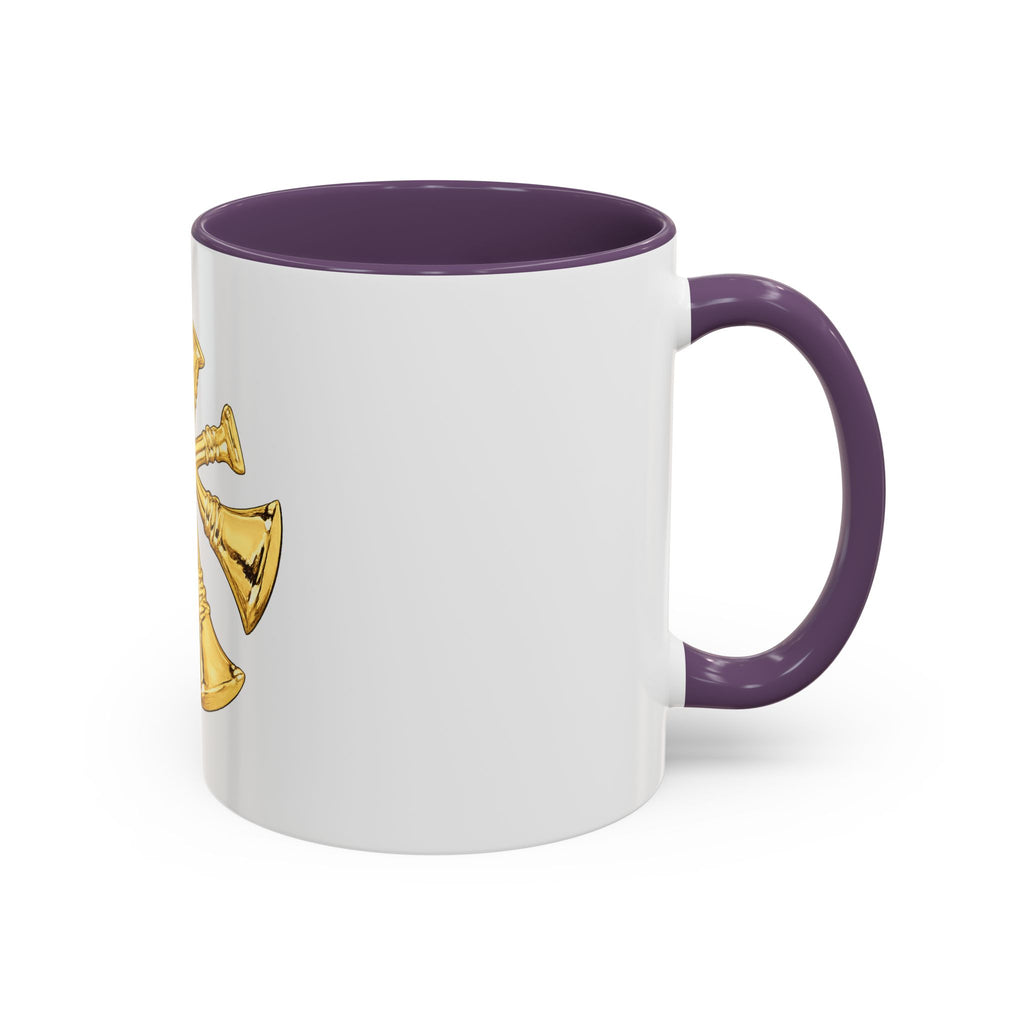 Deputy/Assistant Fire Chief Accent Coffee Mug — Firefighter Rank Insignia (11/15 oz)