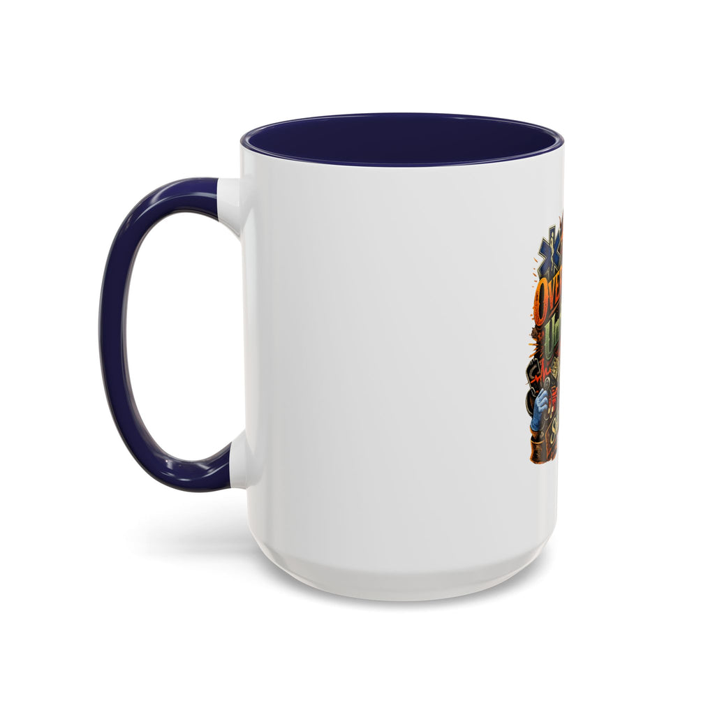 Overworked Underpaid Coffee Mug – "Still Worth It" Rustic Gift for Workers