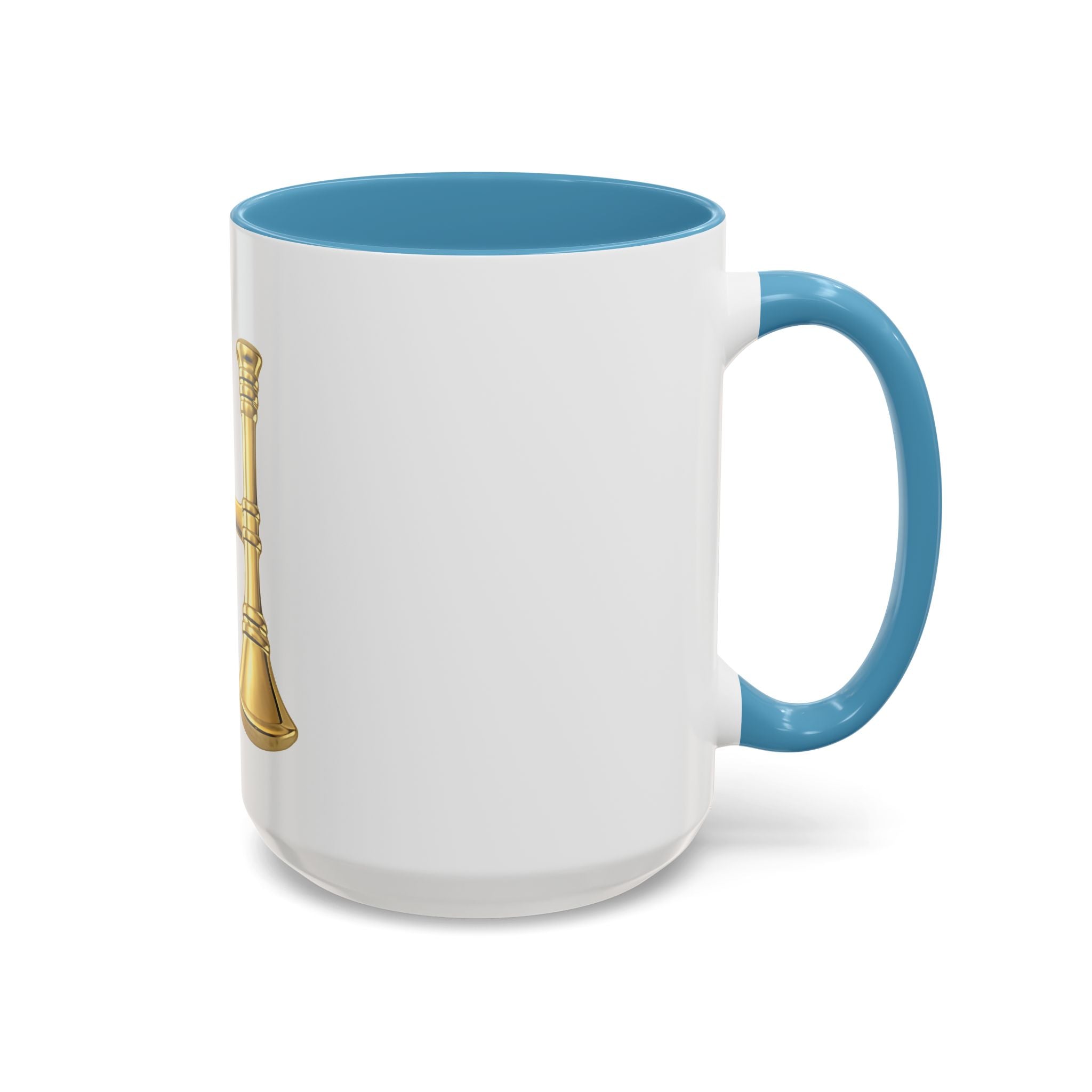 Fire Captain Accent Coffee Mug — Fire Captain Rank Emblem (11/15 oz)