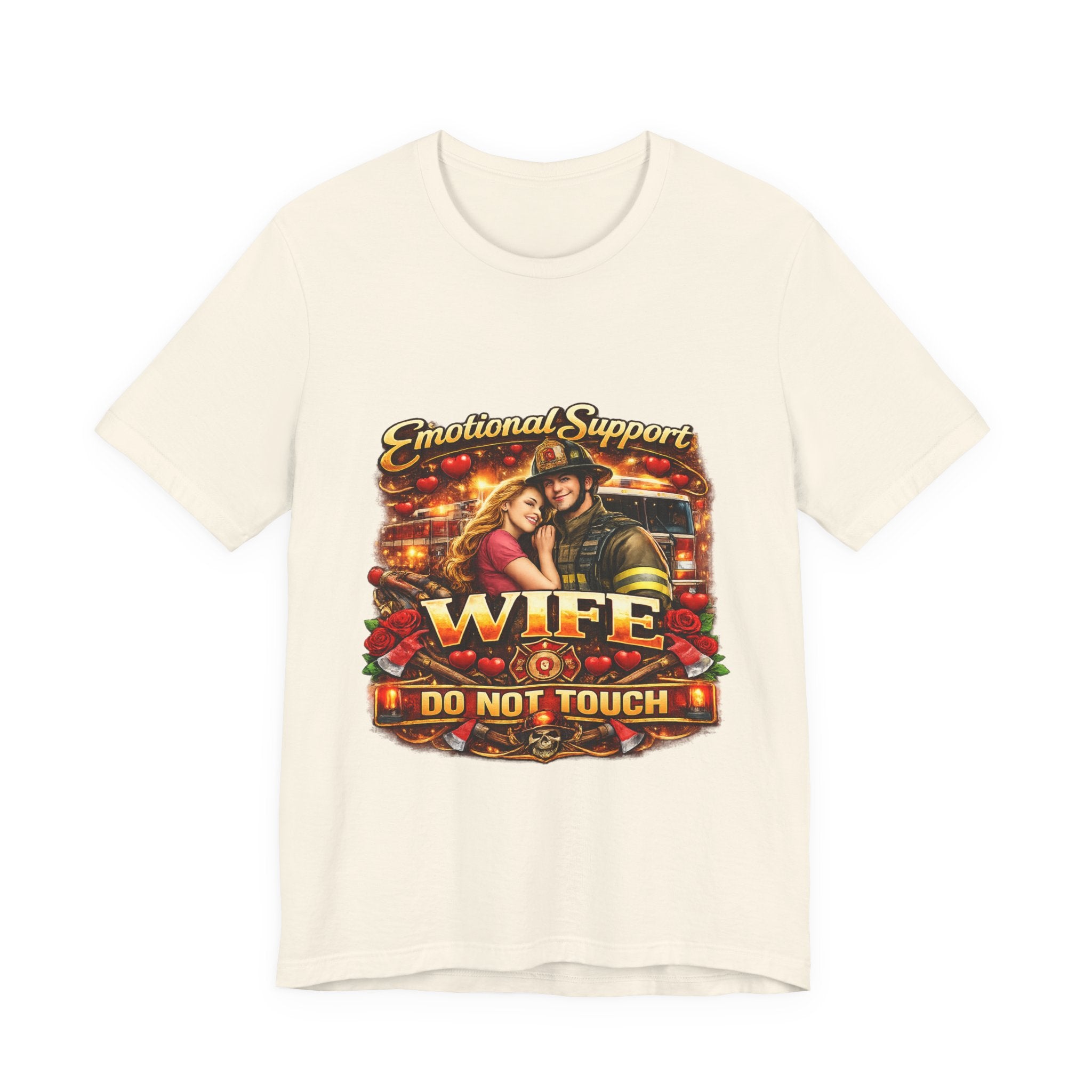 Emotional Support Wife T-Shirt – "Do Not Touch" Graphic Tee