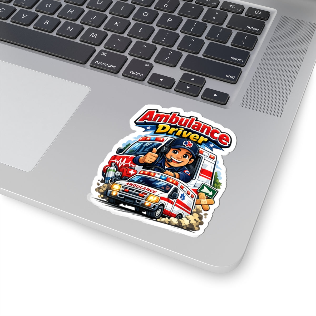 Ambulance Driver Kiss-Cut Sticker — Paramedic EMT Decal