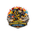 Firefighter Sticker — "My Cardio Is Chasing Chaos in Full Gear" Kiss-Cut Decal