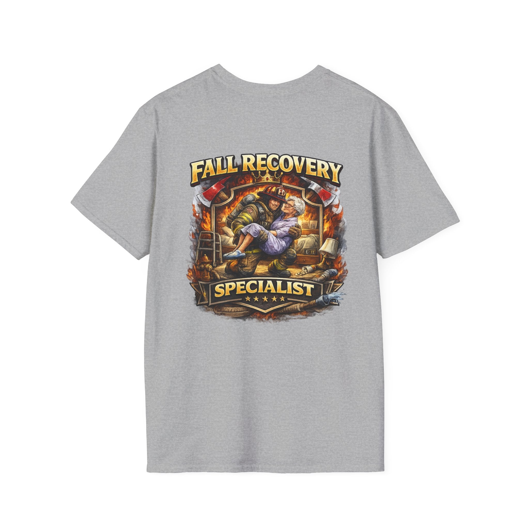 Fall Recovery Specialist T‑Shirt — Rescue & Recovery Worker Tee