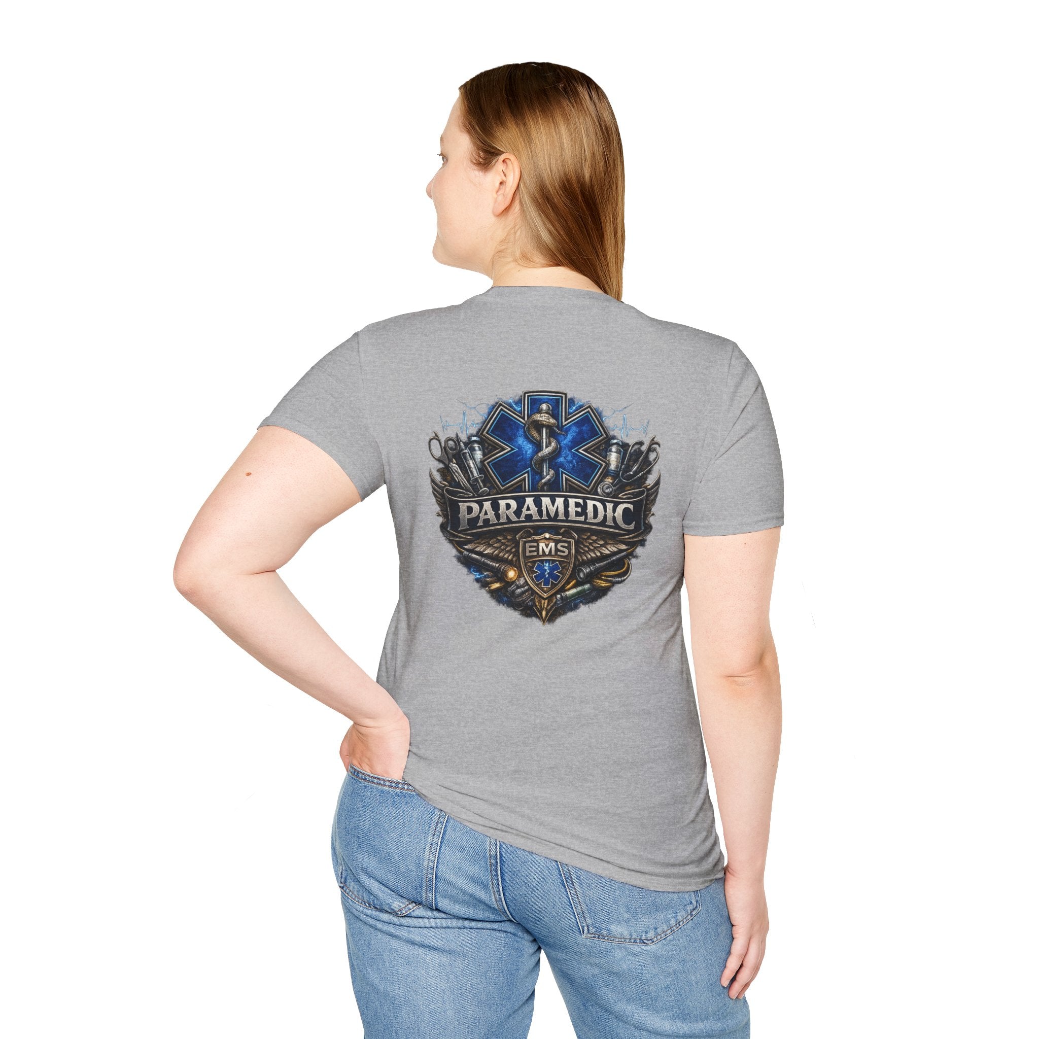Paramedic EMS Badge T-Shirt — EMS Star of Life