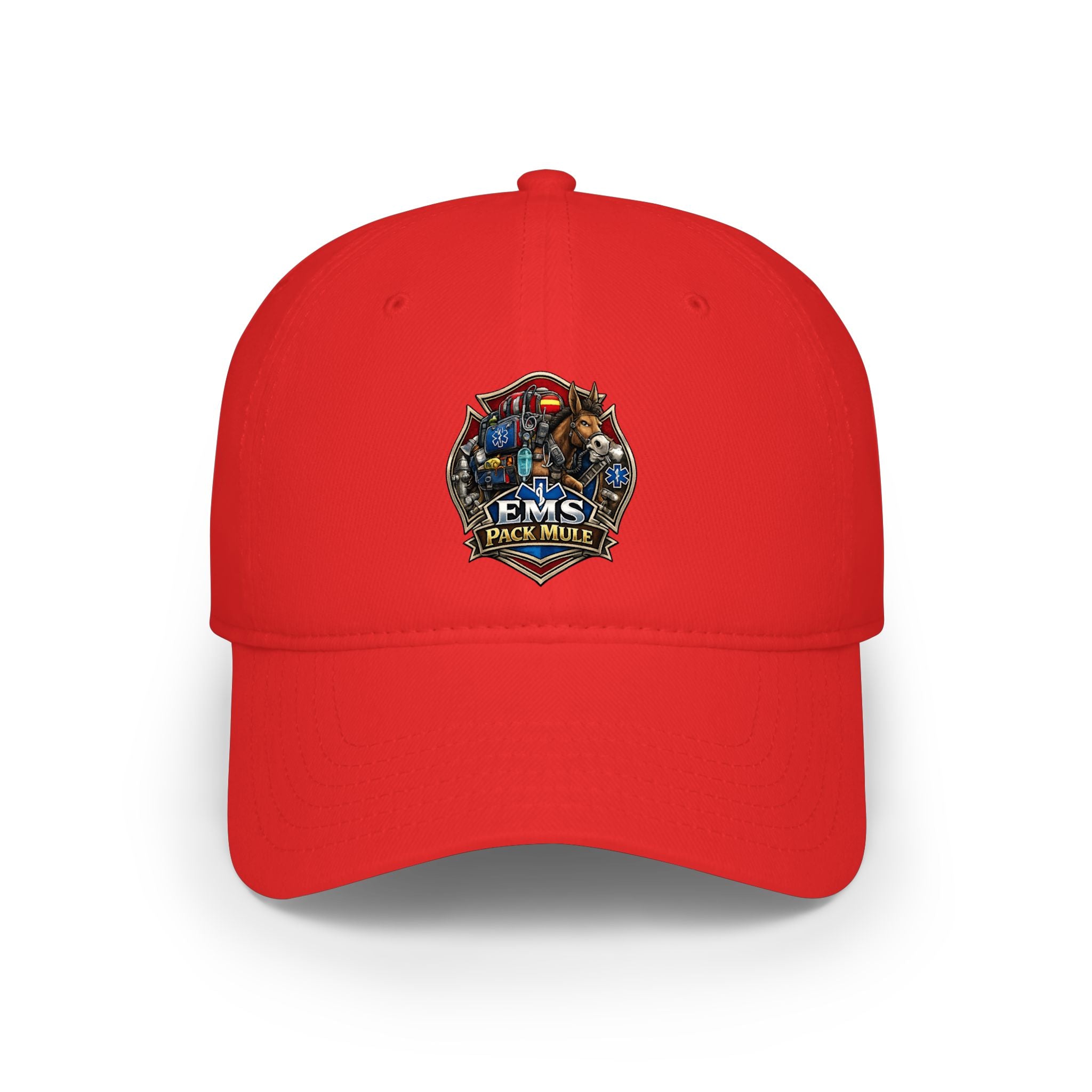 EMS Patch Low Profile Baseball Cap — First Responder Medic Tribute