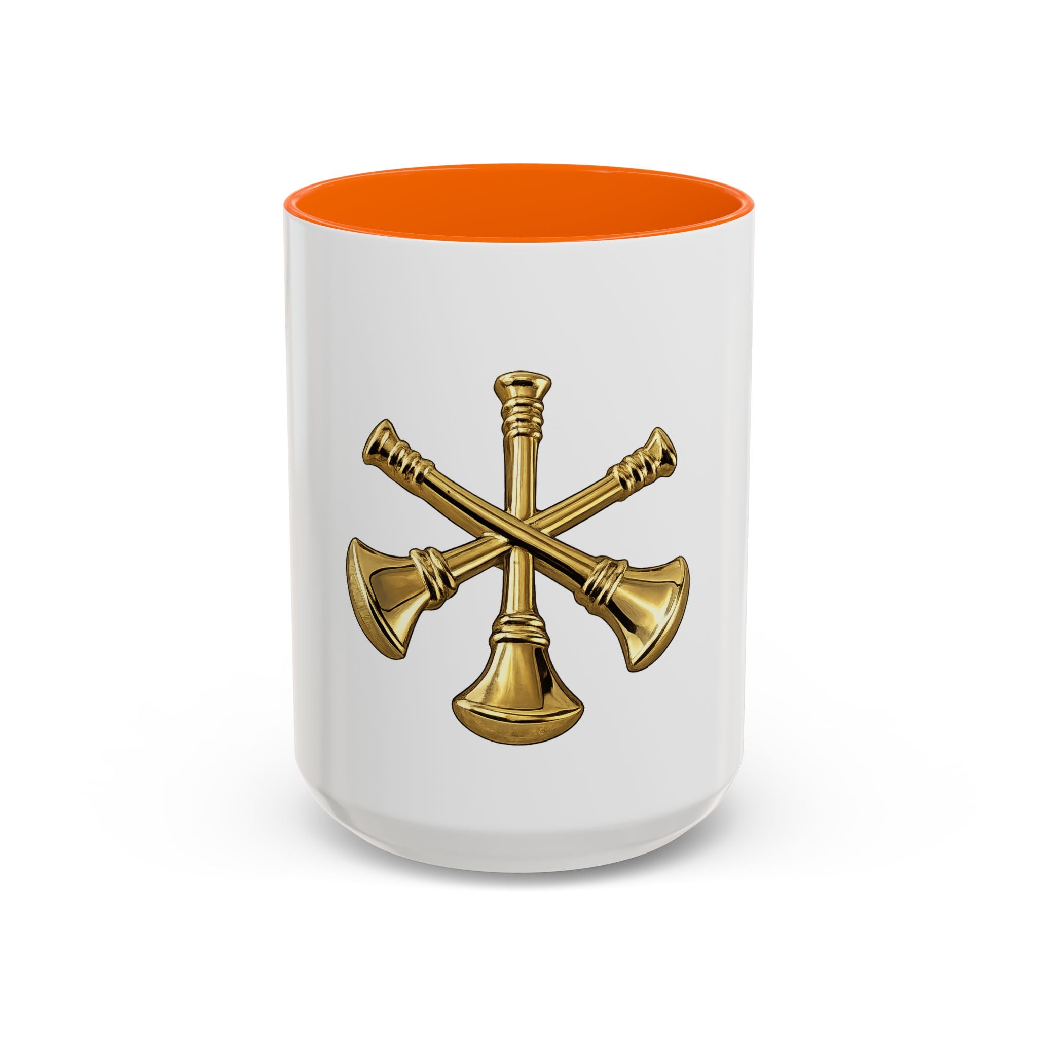 Fire Deputy Chief Accent Coffee Mug — Fire Division Chief Rank Graphic (11/15oz)