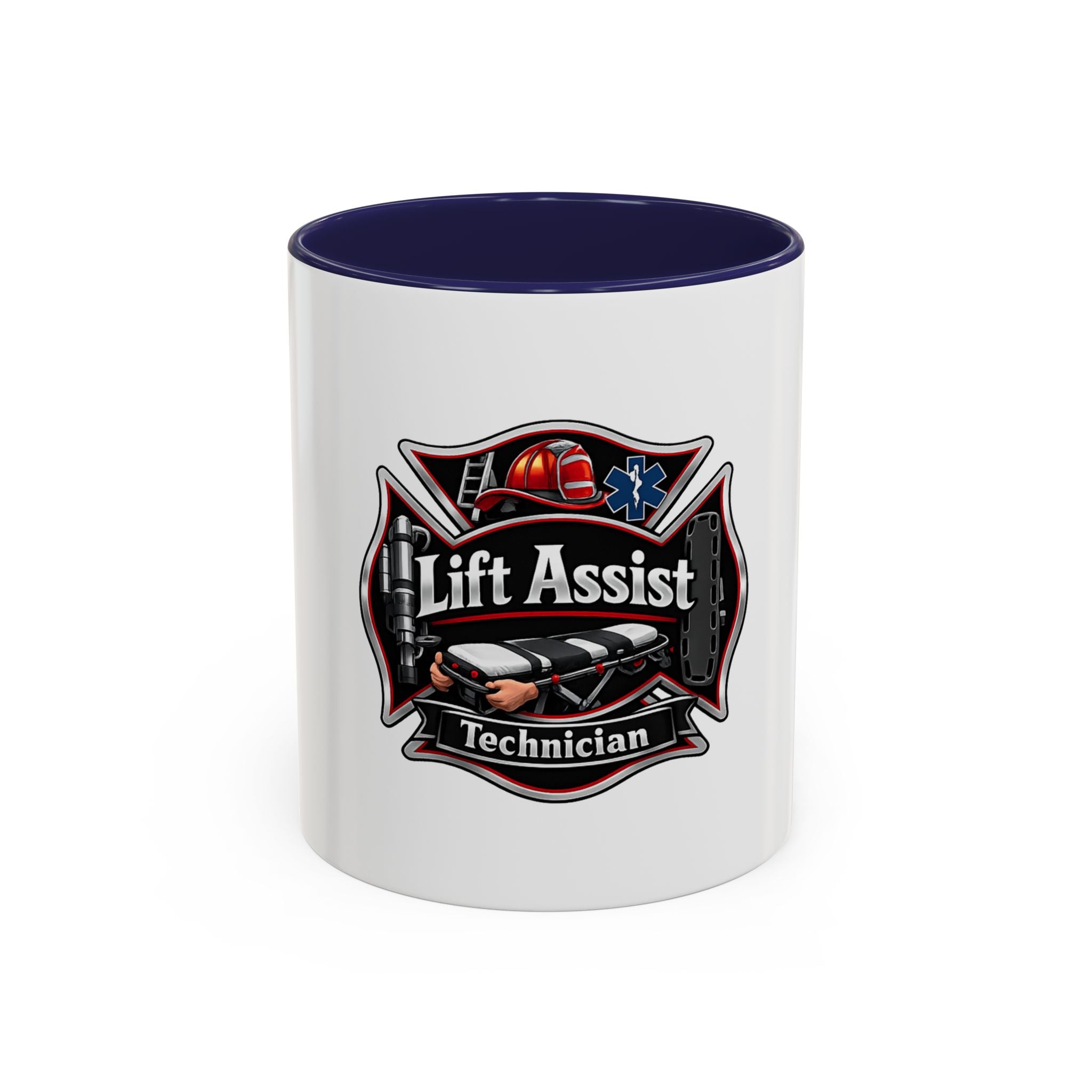 Lift Assist Technician Coffee Mug — Emergency Rescue EMT Firefighter Tribute (11/15 oz)