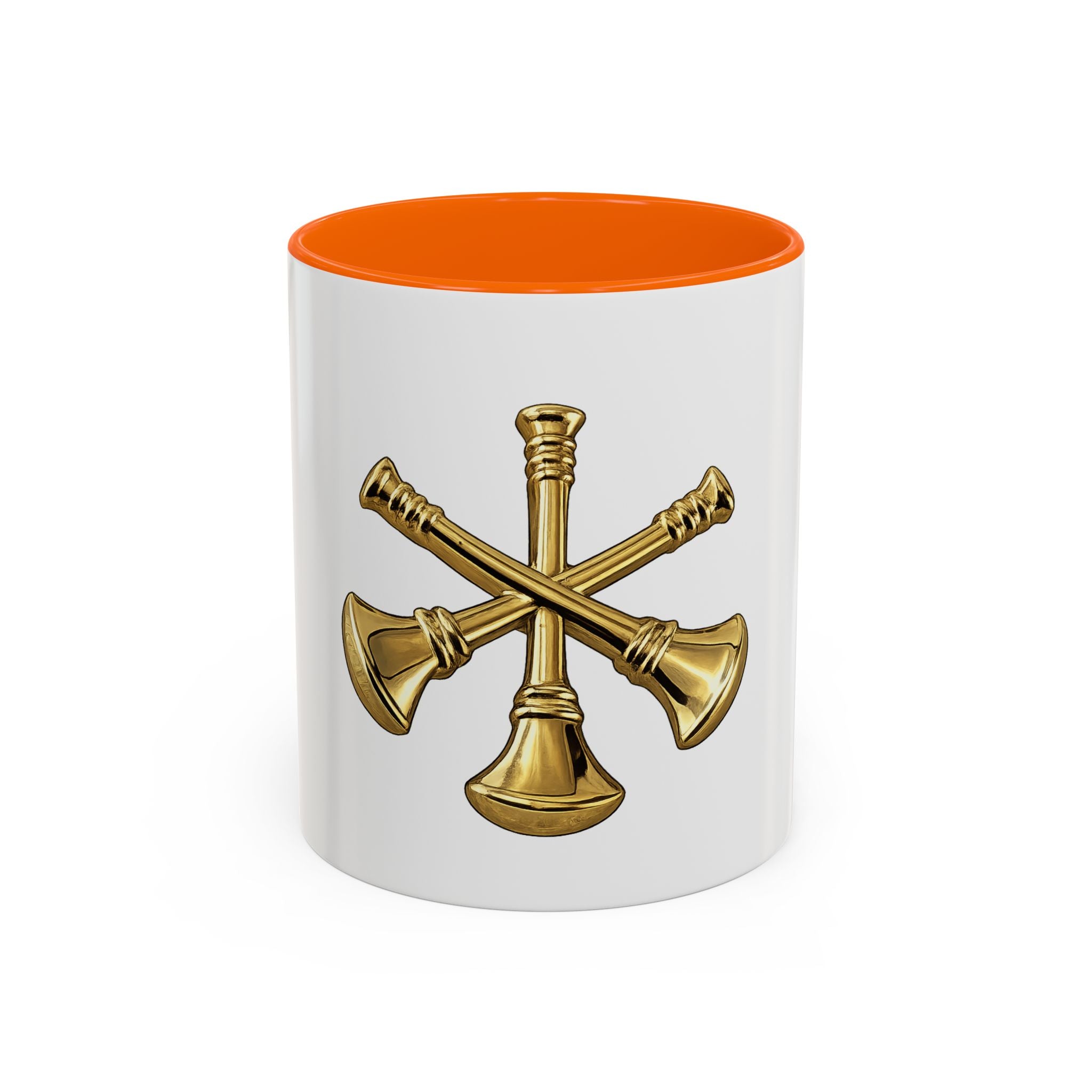Fire Deputy Chief Accent Coffee Mug — Fire Division Chief Rank Graphic (11/15oz)