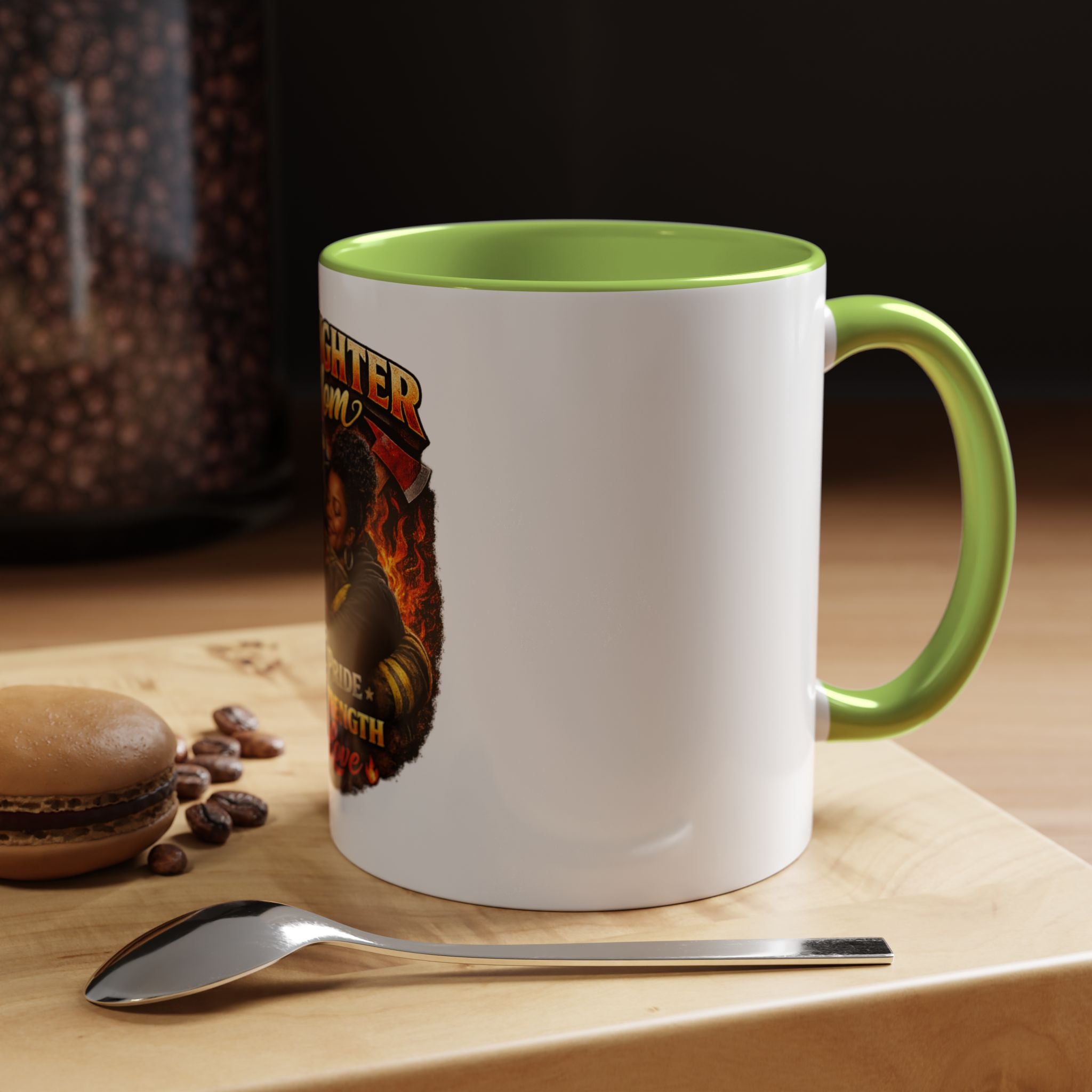 Firefighter Mom Coffee Mug — "Part Pride, Part Strength, All Love" (11/15oz)