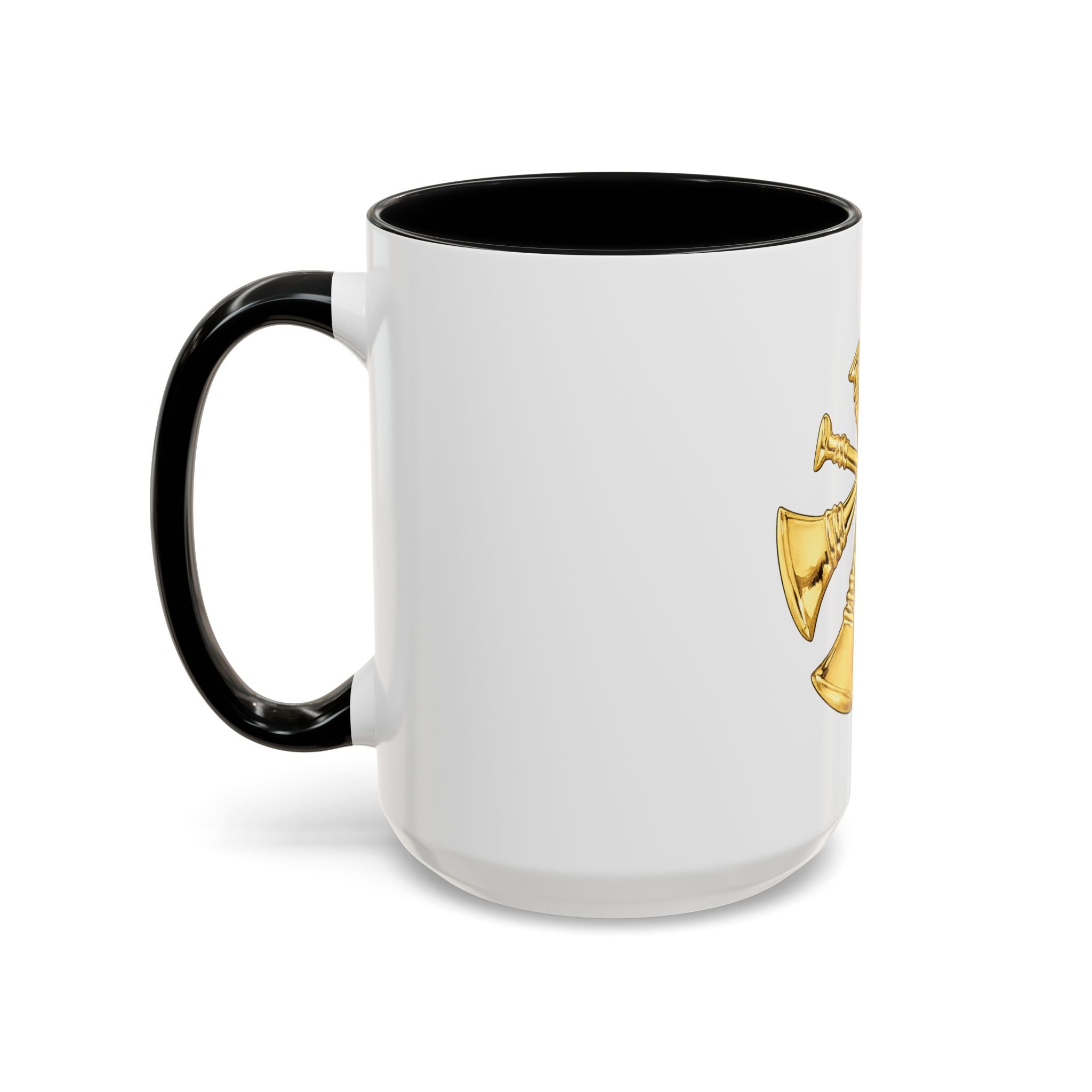 Deputy/Assistant Fire Chief Accent Coffee Mug — Firefighter Rank Insignia (11/15 oz)