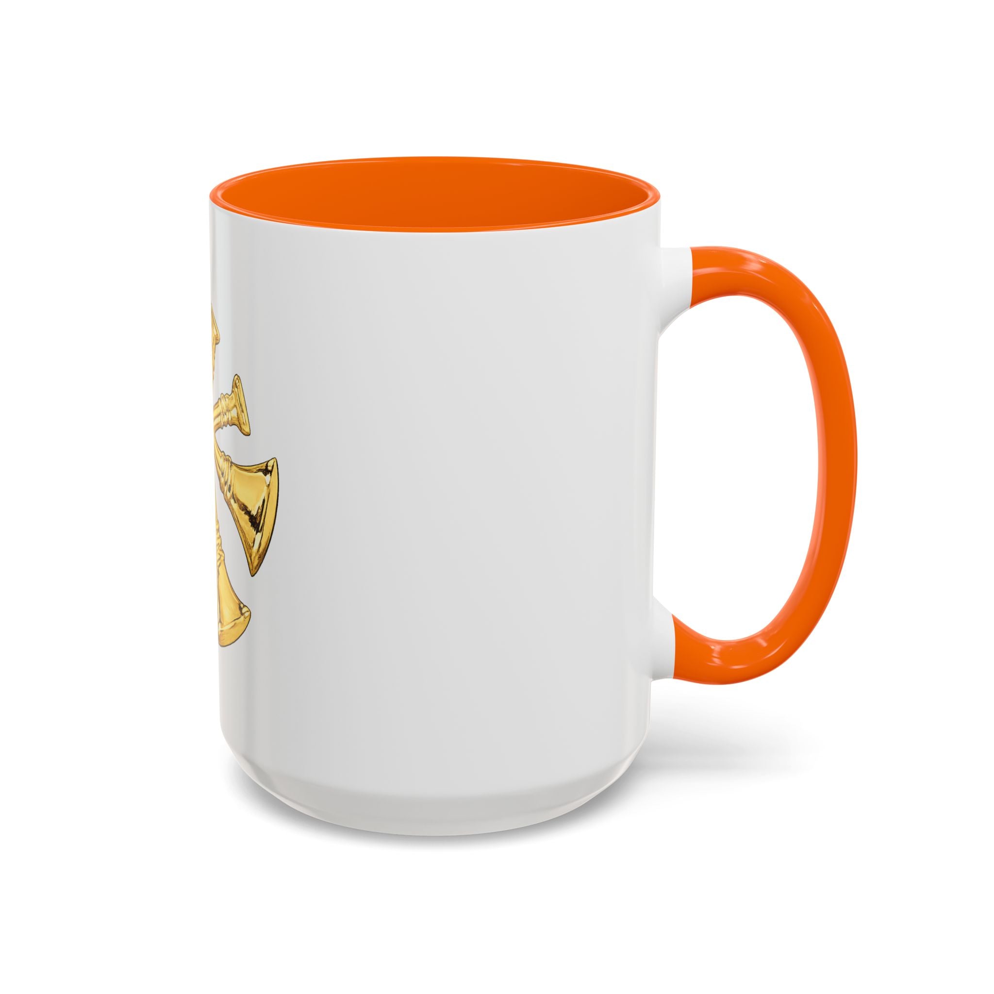 Deputy/Assistant Fire Chief Accent Coffee Mug — Firefighter Rank Insignia (11/15 oz)