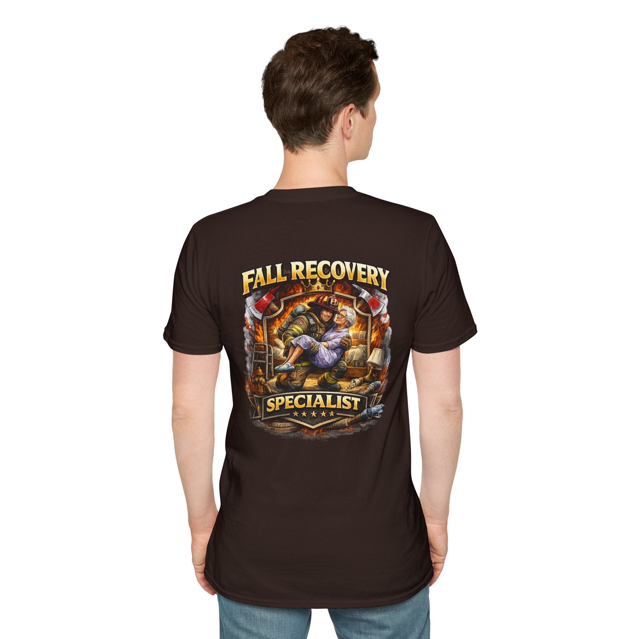 Fall Recovery Specialist T‑Shirt — Rescue & Recovery Worker Tee