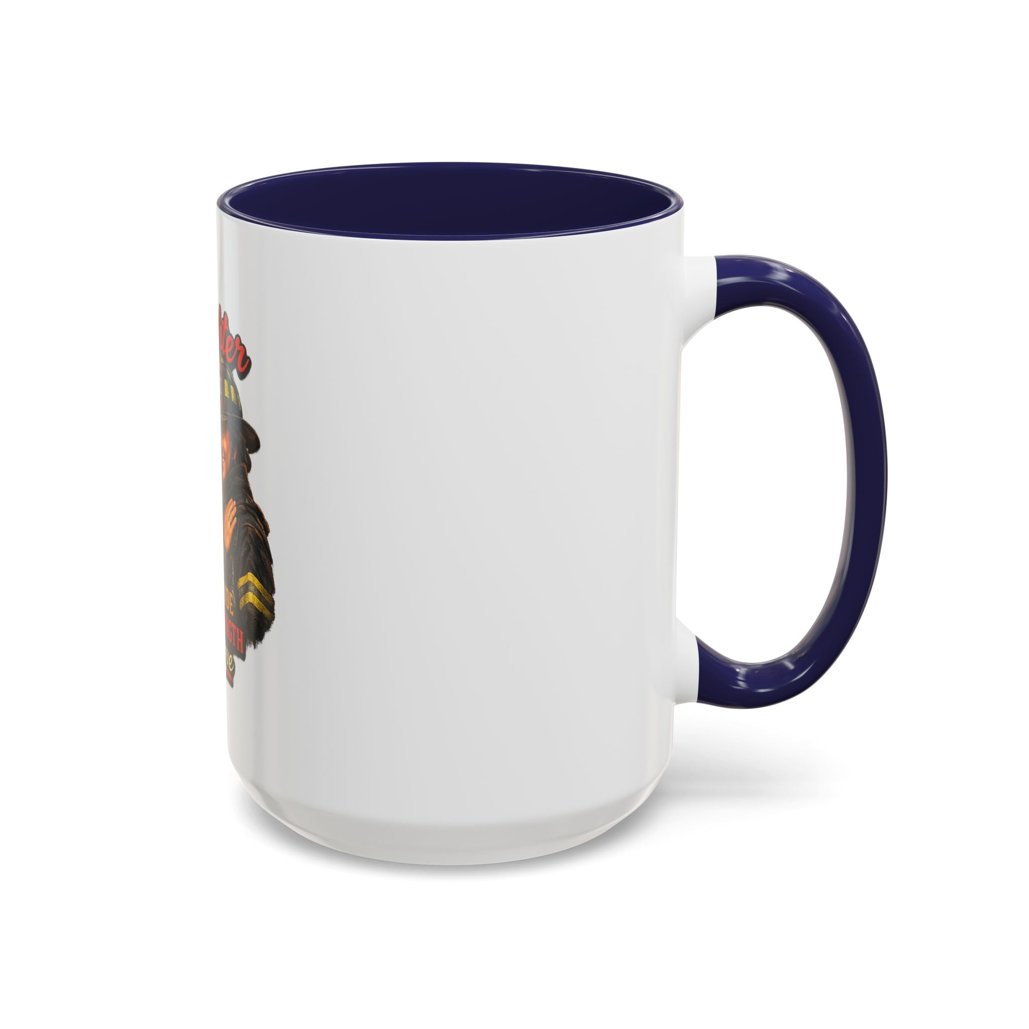 Firefighter Mom Coffee Mug — "Part Pride, Part Strength, All Love" (11/15oz)