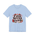 Fire Wives Club T-Shirt — Cute Firefighter Wife Graphic Tee