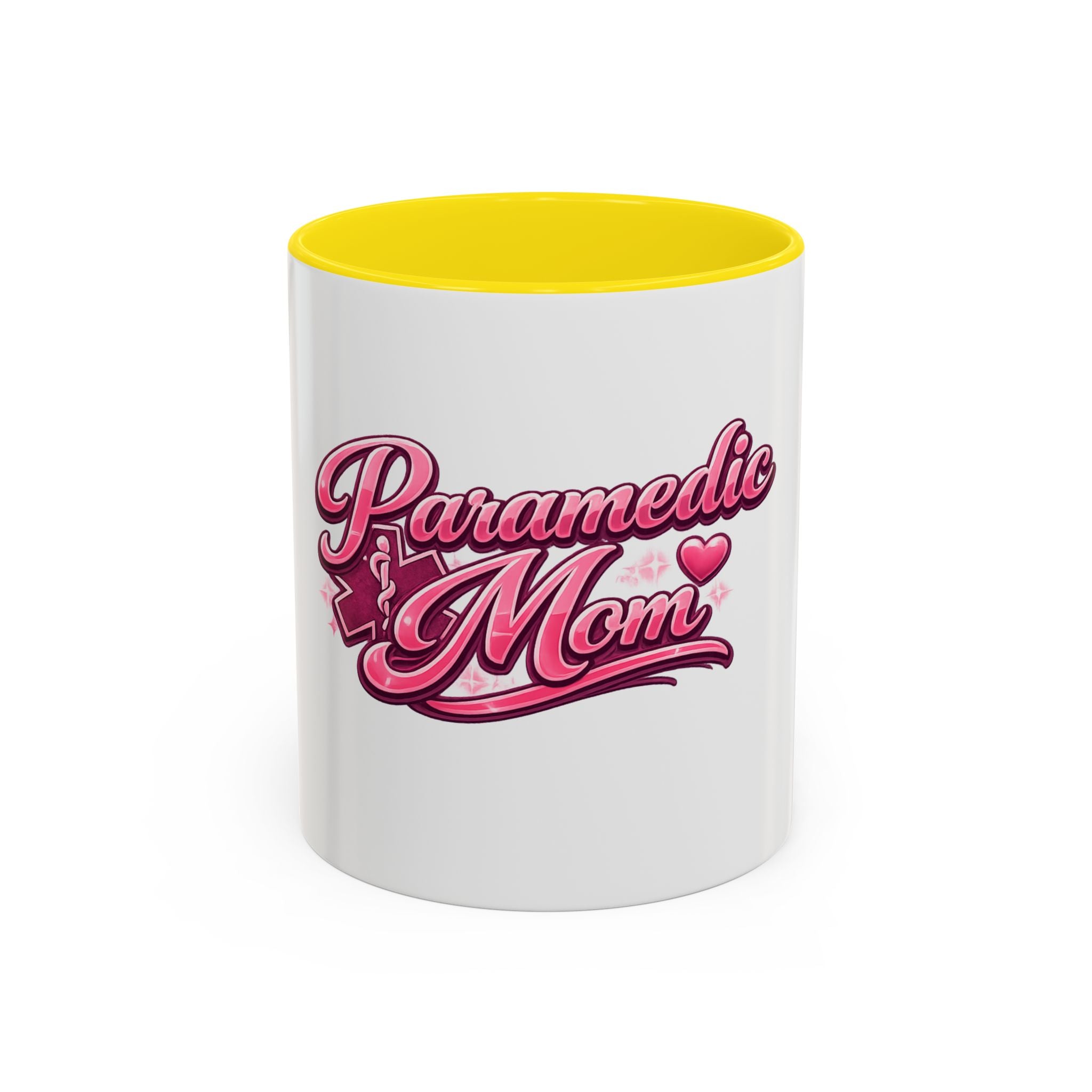 Paramedic Mom Accent Coffee Mug — (11/15oz)