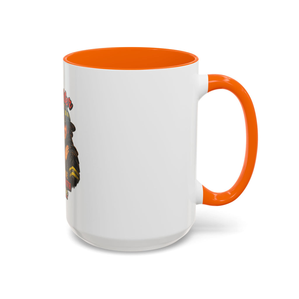 Firefighter Mom Coffee Mug — "Part Pride, Part Strength, All Love" (11/15oz)