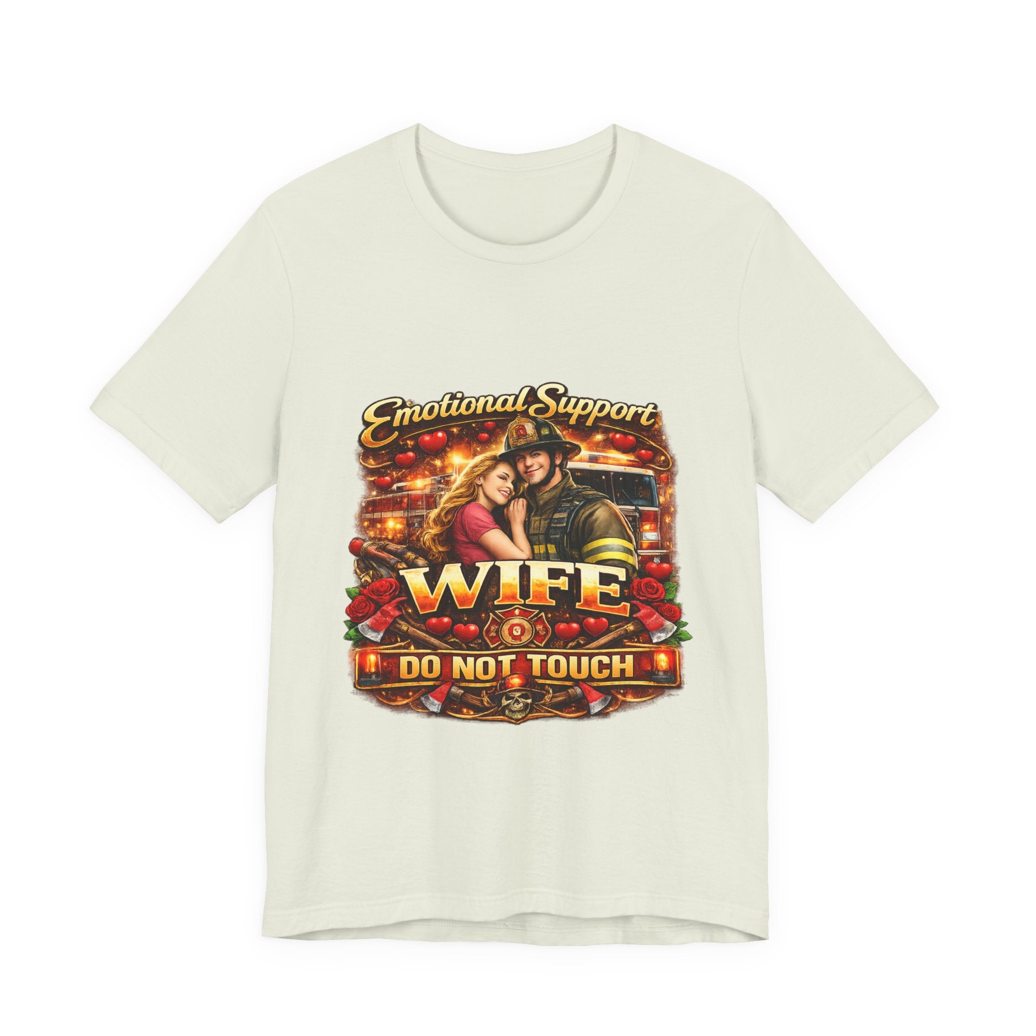 Emotional Support Wife T-Shirt – "Do Not Touch" Graphic Tee