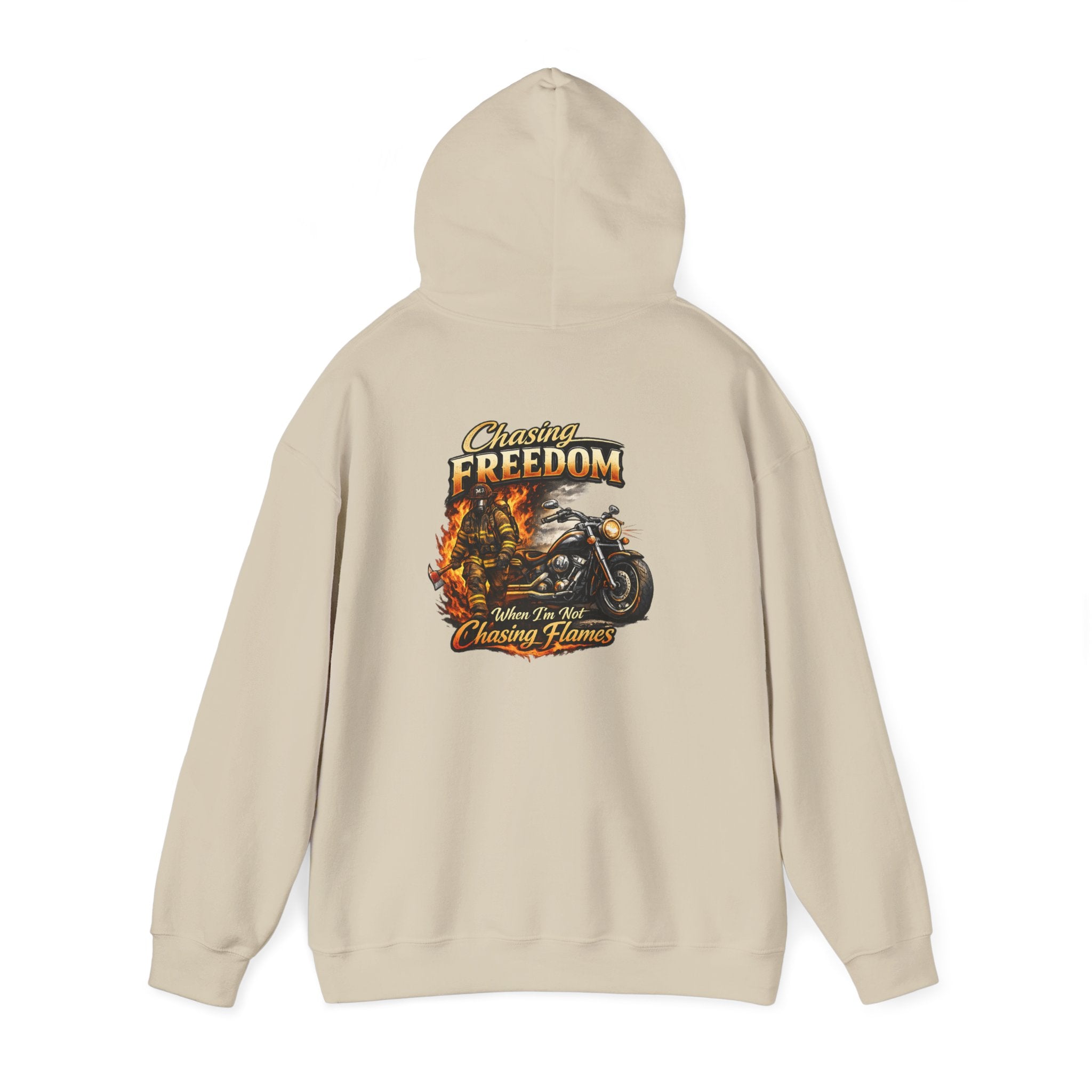 Freedom Motorcycle Hoodie — Chasing Flame Biker Hooded Sweatshirt