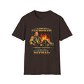 "I Served, I Sacrificed" Retired Firefighter Tribute T-Shirt
