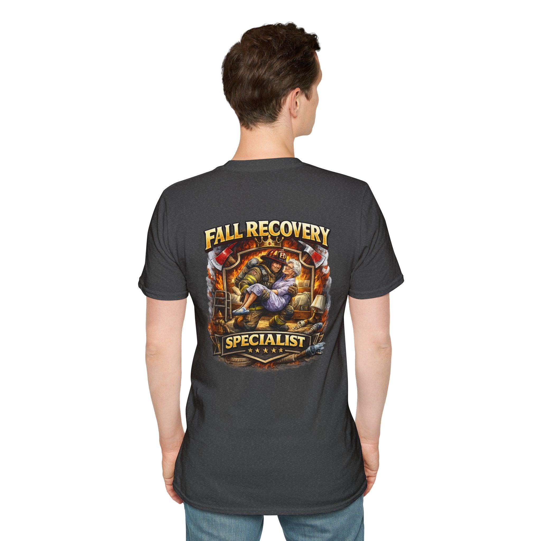 Fall Recovery Specialist T‑Shirt — Rescue & Recovery Worker Tee