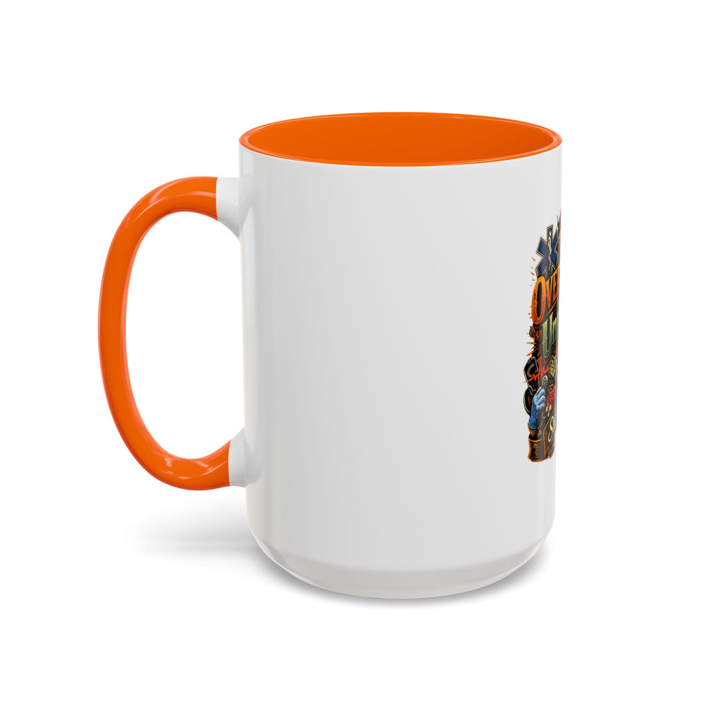 Overworked Underpaid Coffee Mug – "Still Worth It" Rustic Gift for Workers