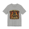 Firefighter Woman Tee - "She's Beauty, She's Bravery" Graphic T-Shirt