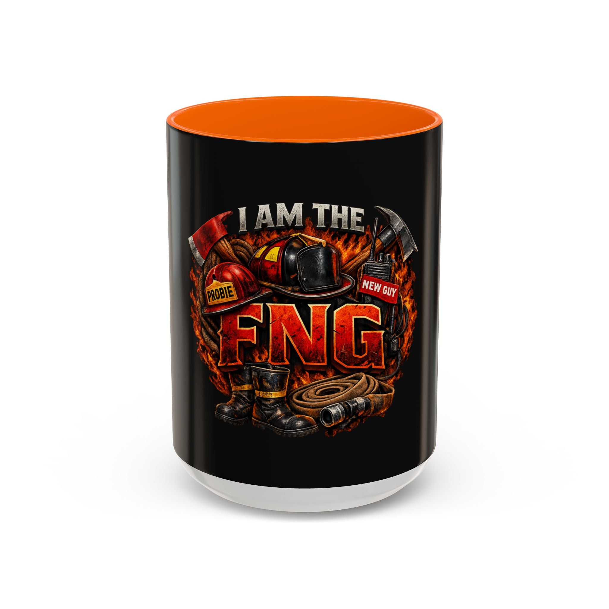 I Am The FNG Coffee Mug — Firefighter New Guy 11/15oz Accent Mug