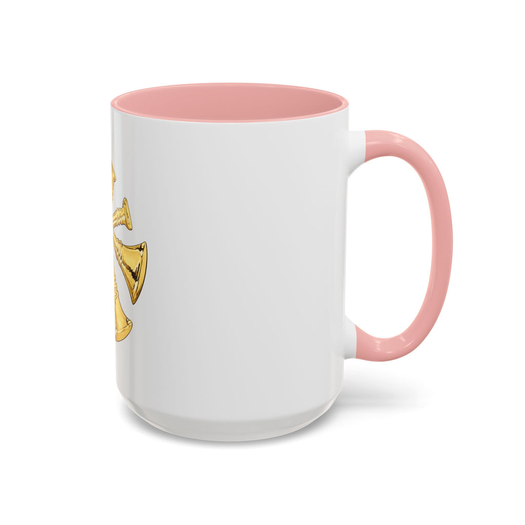 Deputy/Assistant Fire Chief Accent Coffee Mug — Firefighter Rank Insignia (11/15 oz)