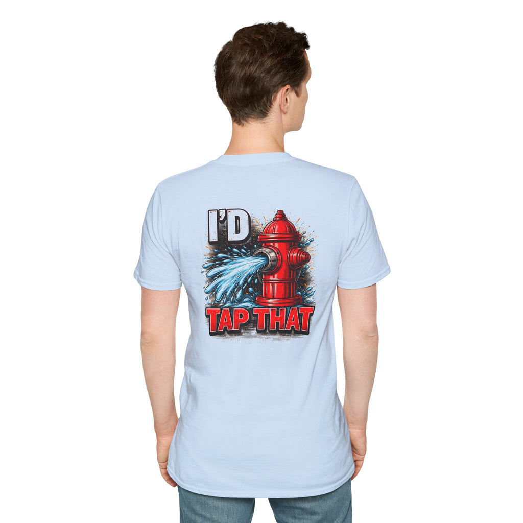 I’d Tap That Fire Hydrant T-Shirt — Funny Firefighter Humor Tee