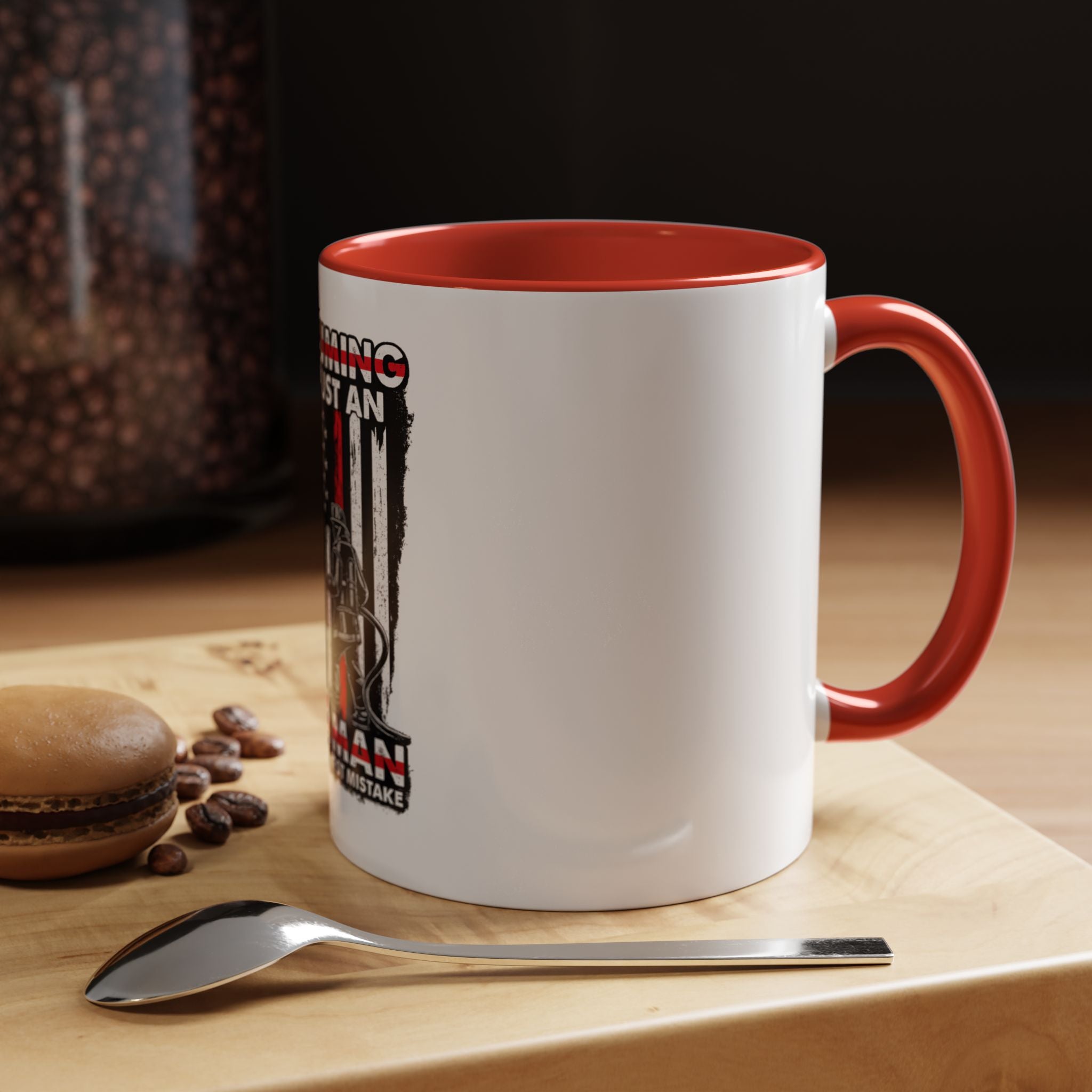 Coffee Mug - "Assuming I'm Just An Old Man" Firefighter Tribute Accent Mug (11/15oz)