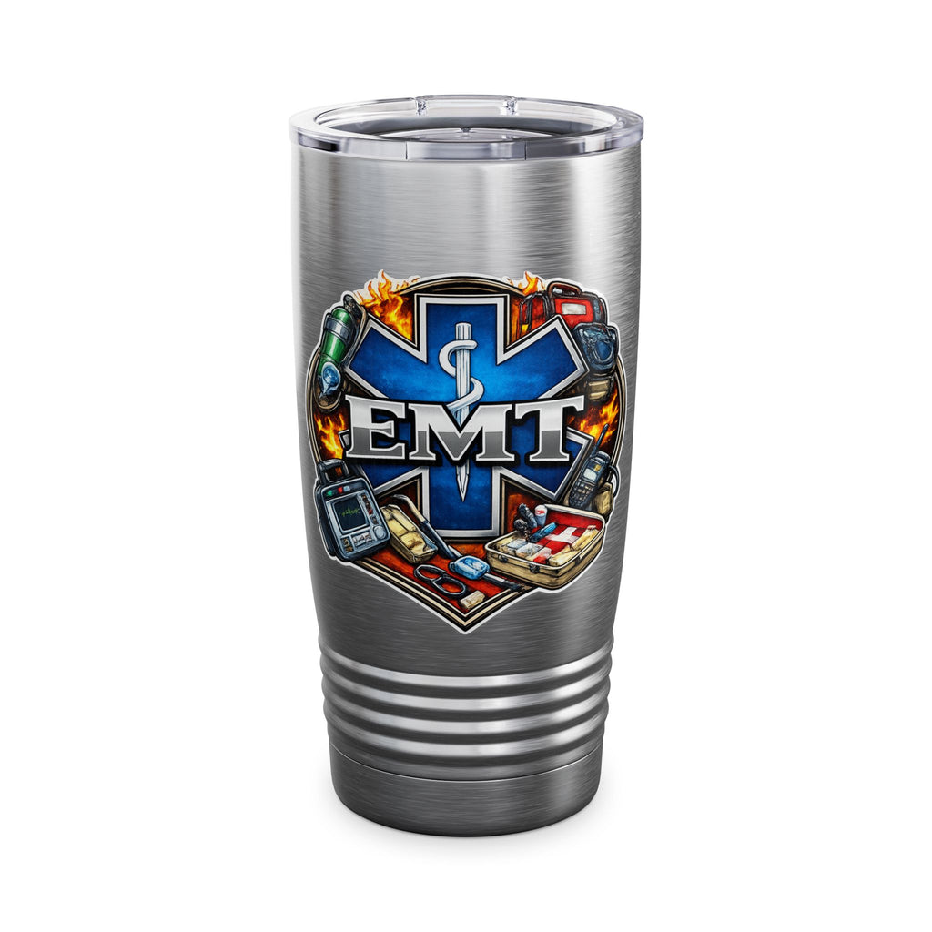 EMT Star of Life 20oz Tumbler – Insulated Medical First Responder Travel Mug