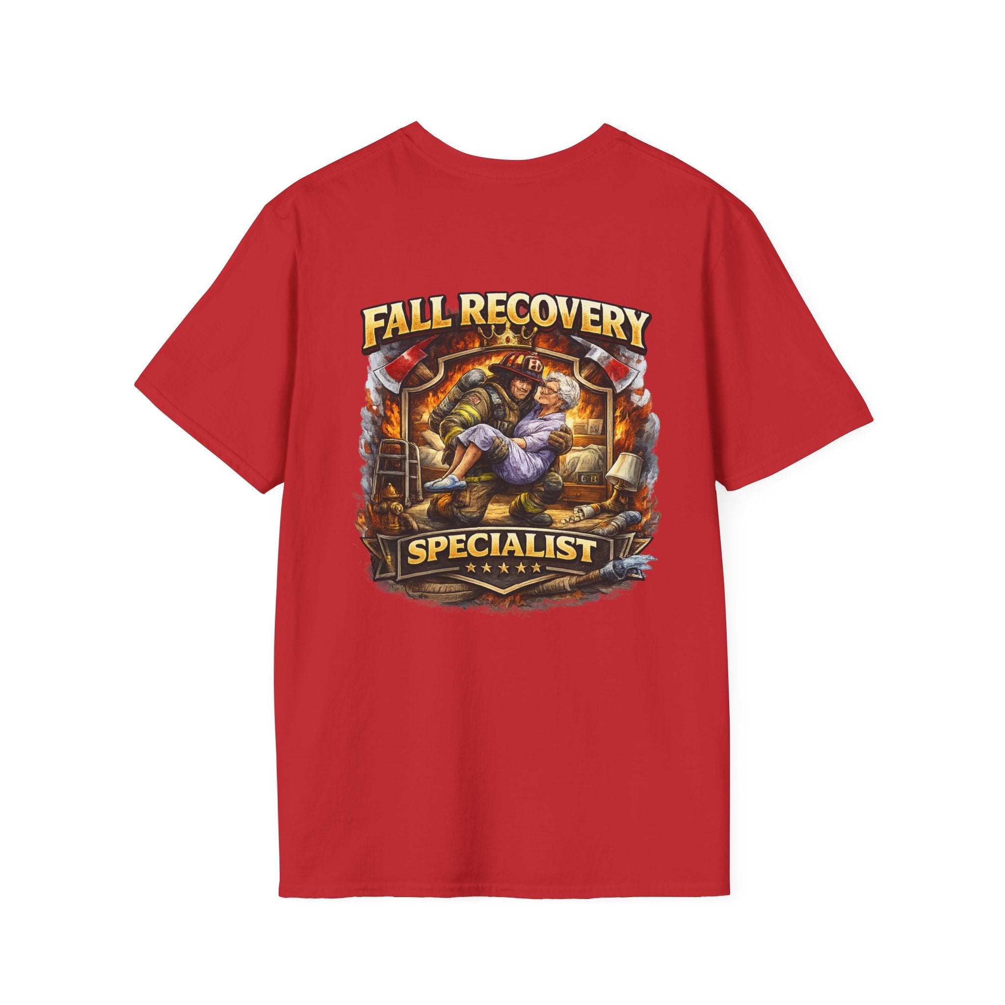 Fall Recovery Specialist T‑Shirt — Rescue & Recovery Worker Tee