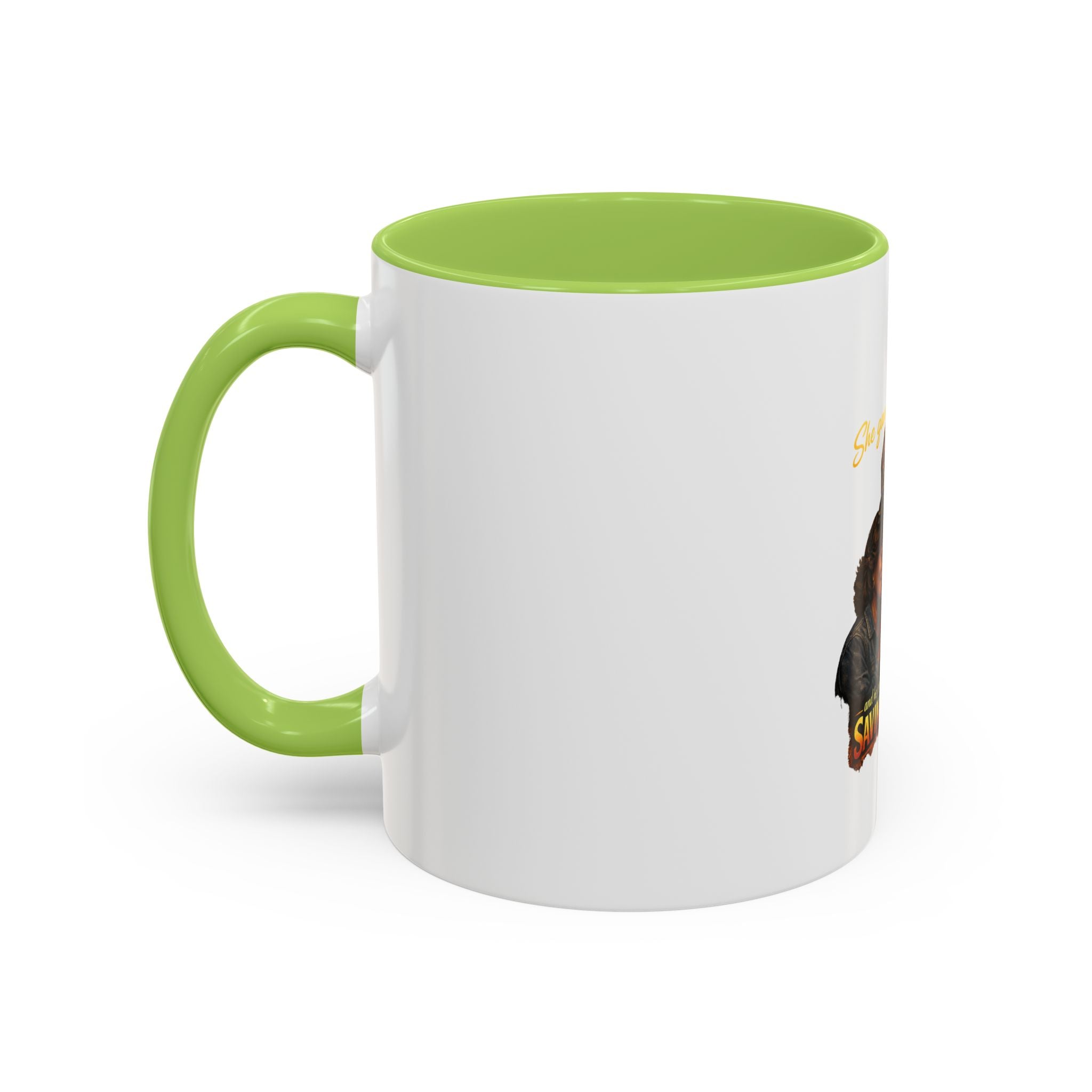 Firefighter Coffee Mug — "She Gave Him Life... He Chose to Spend It Saving Others" Tribute