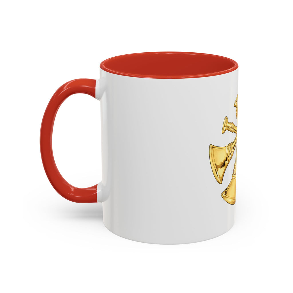 Deputy/Assistant Fire Chief Accent Coffee Mug — Firefighter Rank Insignia (11/15 oz)