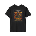 Firefighter T-Shirt — “Keep Cool Do Not Panic” Graphic Tee for Firefighters & Supporters