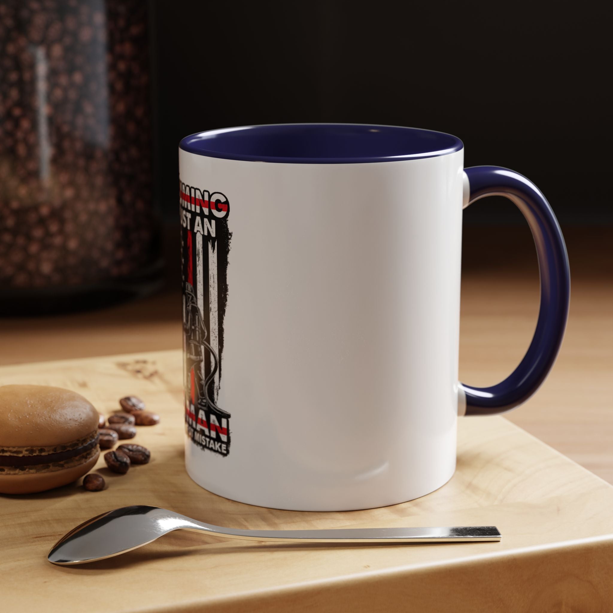 Coffee Mug - "Assuming I'm Just An Old Man" Firefighter Tribute Accent Mug (11/15oz)