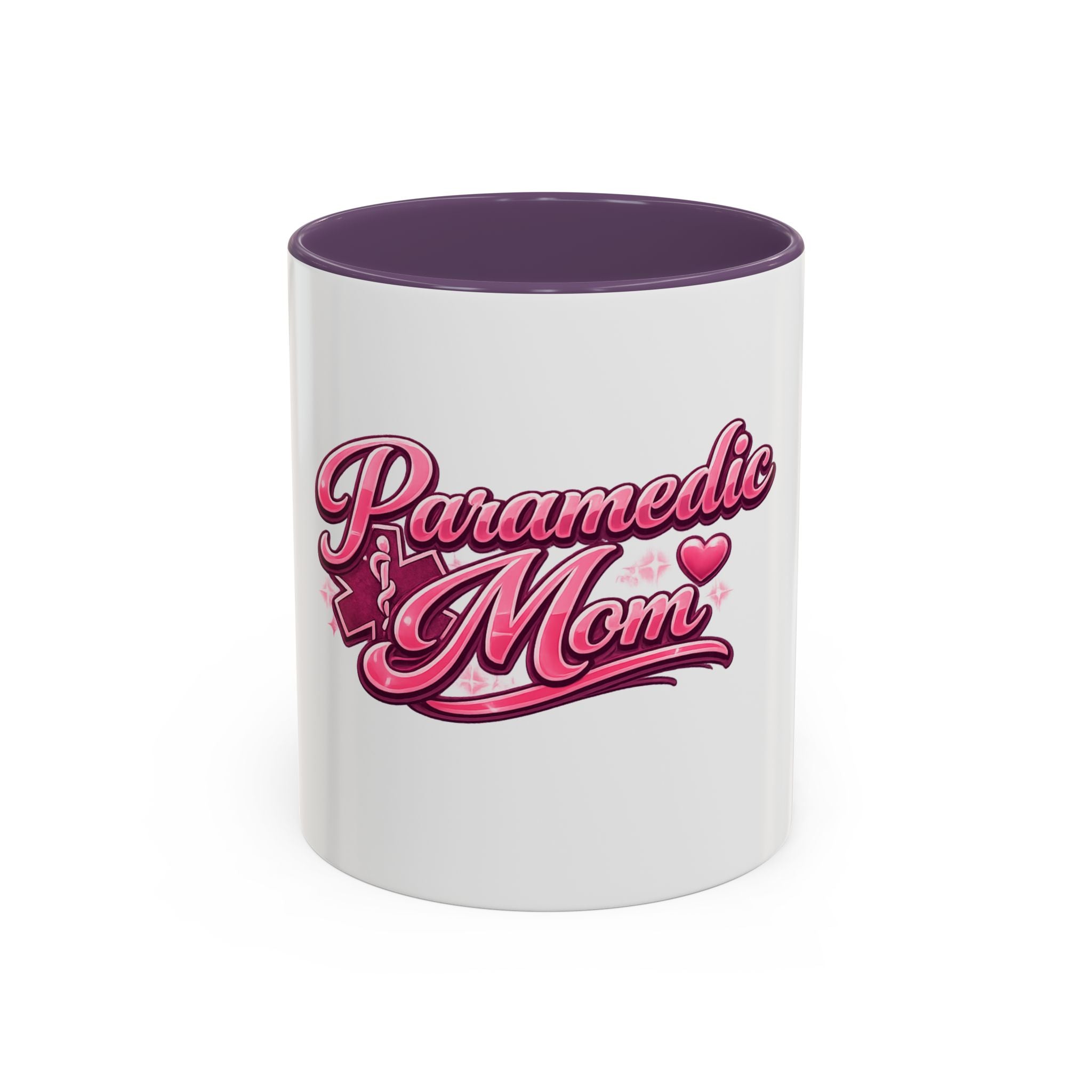 Paramedic Mom Accent Coffee Mug — (11/15oz)