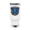 EMS Volunteer Stainless Steel Travel Mug with Handle, 14oz