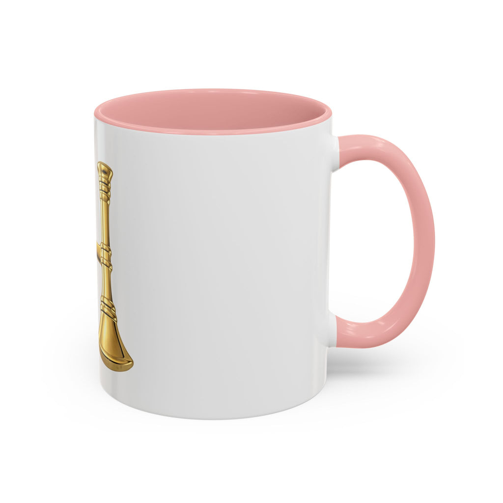 Fire Captain Accent Coffee Mug — Fire Captain Rank Emblem (11/15 oz)