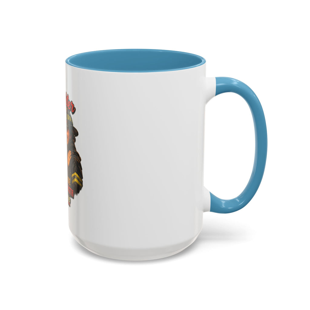 Firefighter Mom Coffee Mug — "Part Pride, Part Strength, All Love" (11/15oz)