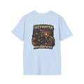 Firefighter Motorcycle T-Shirt — Never Underestimate a Firefighter with a Motorcycle