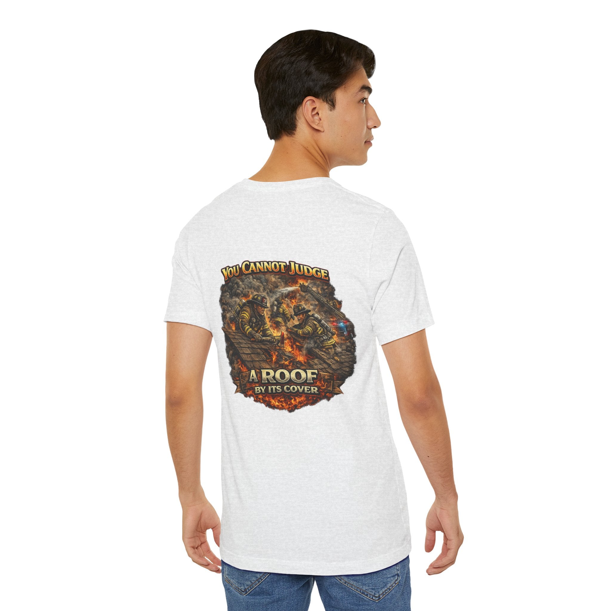 Firefighter Roof Ventilation T-Shirt — Roof Venting Firefighter Tee