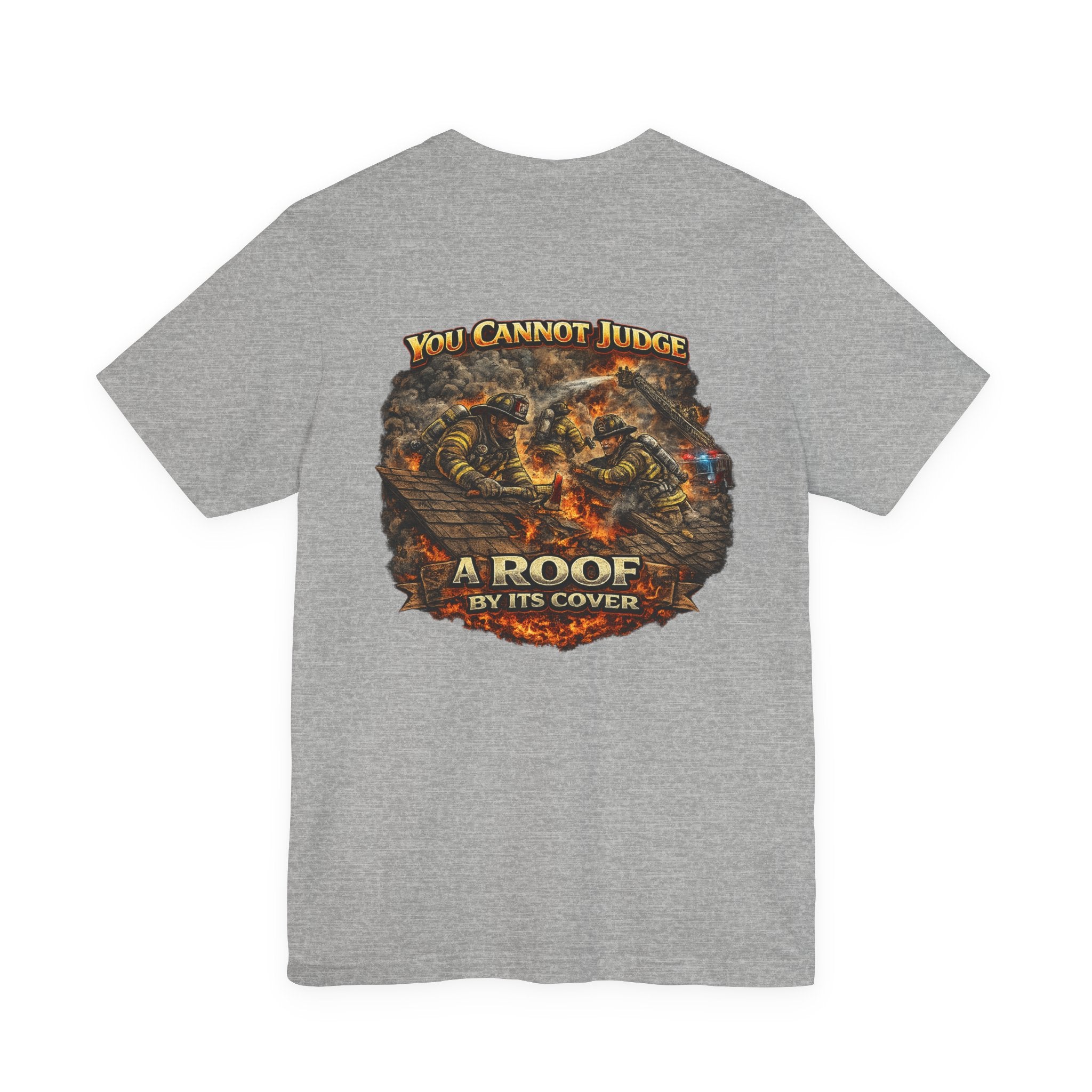 Firefighter Roof Ventilation T-Shirt — Roof Venting Firefighter Tee