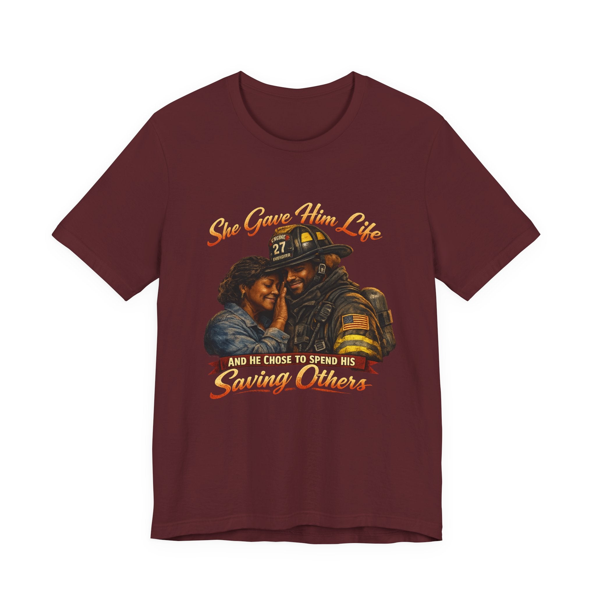 "She Gave Him Life and He Chose to Spend His Saving Others"   Firefighter Mom's Tribute